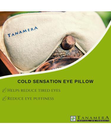 Tanamera Cold Sensation Lavender Eye Pillow - Stress Relief Eye Fatigue and Puffiness Migraine Relief Headache Eye Mask for Sleeping - Buy Online on GoSupps.com