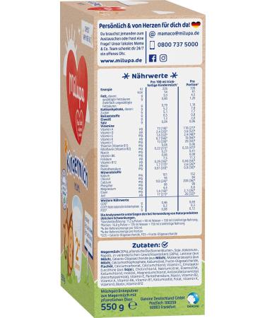 Milupa Milumil Children's Milk 2+ | Toddler Growth Formula 5x550g Powder - Supports Natural Development - Buy Online on GoSupps.com