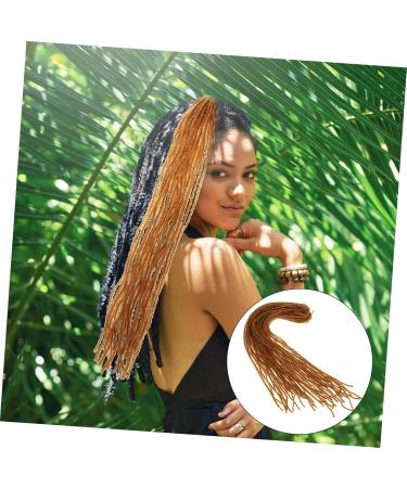 FOYTOKI Dirty Little Braids Double Ended Dreadlock Extensions Women Hairpiece Long Dreadlocks Fashion Hairpiece Dreadlocks Dreadlock Headband Wigs Hair Extensions Hair Wig Men Wig 90X8CM As Shown - Buy Online on GoSupps.com