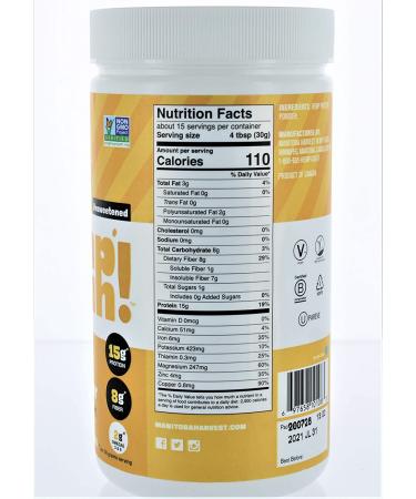 Manitoba Harvest Hemp Protein Powder 2 Pack - Organic Plant-Based Protein Boost - Buy Online on GoSupps.com