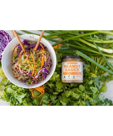 Wynn's Kitchen Vegan Peanut Sauce 9 OZ - Sugar-Free & Keto Friendly - Buy Online on GoSupps.com
