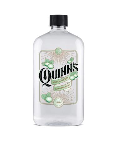 Quinn’s Alcohol Free Witch Hazel with Aloe Vera 16 Ounce (Cucumber & Mint)