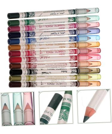 Beavorty 24 pcs Eyebrow Lip Makeup Cosmetic Colorful Liner Lasting Eyeliner Long Waterproof Pencil 1 count (Pack of 1) As Shownx2pcs - Buy Online on GoSupps.com