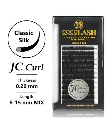 COCO Honey Lash Extensions - Classic JC Curl Faux Mink Individual 8-15mm | 0.20mm Thickness International Shipping - Buy Online on GoSupps.com