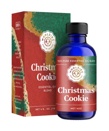 Holiday Essential Oil Blend | Perfect for Aromatherapy Soaps Candles & Lotions (Christmas Cookie 4 Fl Oz)