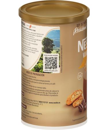 Caf Nescaf Soluble M s Cremoso Vainilla 310g - Buy Online on GoSupps.com