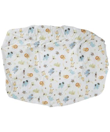 Trend Lab Jungle Friends Flannel Changing Pad Cover - 32x16 Inch - Pack of 1 - Buy Online on GoSupps.com