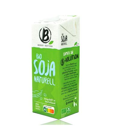 Buy Berief 10-Pack Organic Soya Drink - 1L Vegan 100% Plant-Based No Added Sugar - International Shipping Available - Buy Online on GoSupps.com