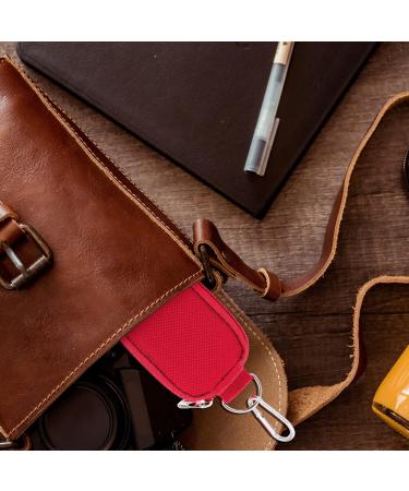 Buy Healifty Essential Oil Storage Bag | Red Oxford Cosmetic Case for Travel & Bottles - Buy Online on GoSupps.com
