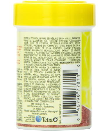 Tetra Tropical Colour Flakes (28g) + Tetra BettaMin (0.81oz) - Buy Online on GoSupps.com