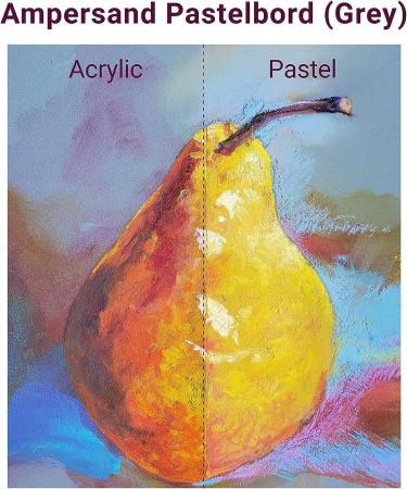 Pastelbord Museum Series 12x16 Gray - Ampersand Art Supply - Buy Online on GoSupps.com