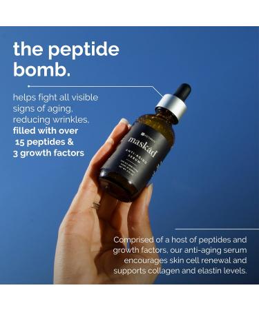 MASK D Anti-Aging Peptide Serum and Hydrogel Infusion Mask for Deeper Penetration - Buy Online on GoSupps.com