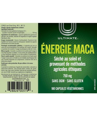 Ultimate Maca Energy (180 V-Caps) - Buy Online on GoSupps.com