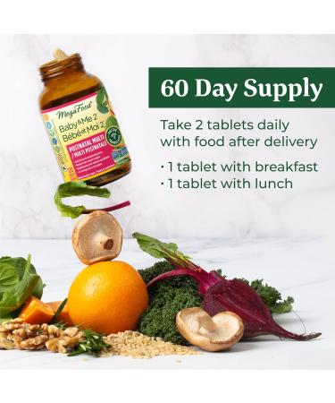 MegaFood Women's Postnatal Vitamins for Breastfeeding Moms | Postpartum Lactation Multivitamins Supplements for Women| Moringa Supplements | 120 Capsules Postnatal Vitamins 120 count (Pack of 1) - Buy Online on GoSupps.com