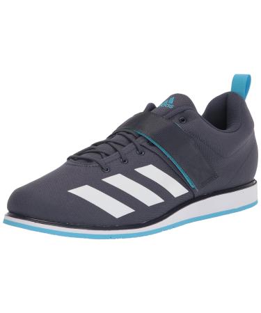 adidas Men's Powerlift 4 Weightlifting Track and Field Shoe 10 Shadow Navy/White/Sky Rush