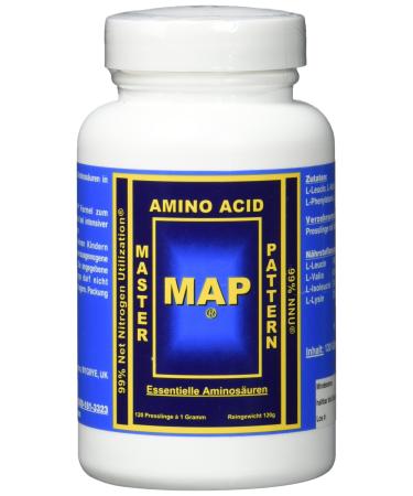 Master Amino Acid Pattern MAP Amino Acids - Produced by Prof. Moretti 120 pieces (1 pack)