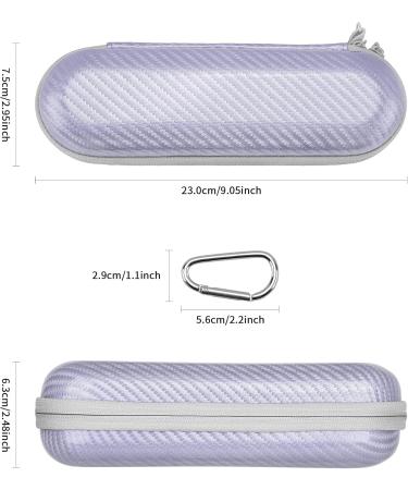 Yinke Portable Hard Shell Travel Case for Oral-B Electric Toothbrushes - Brown & Purple - Accessories Storage - Buy Online on GoSupps.com