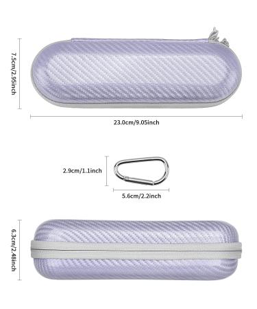 Yinke Electric Toothbrush Travel Case for Philips Sonicare & Braun Oral-B - Protective Hard Cover Portable Storage Bag (Purple) - Buy Online on GoSupps.com