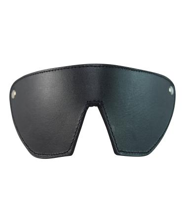 Genuine Leather Fleece-Lined Eye Mask/Blindfold