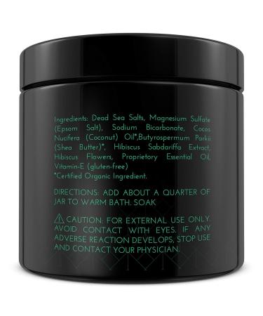Buy Mineral Sea Salt Soak - Eucalyptus 16oz (453g) | Relax & Refresh | International Shipping Available - Buy Online on GoSupps.com