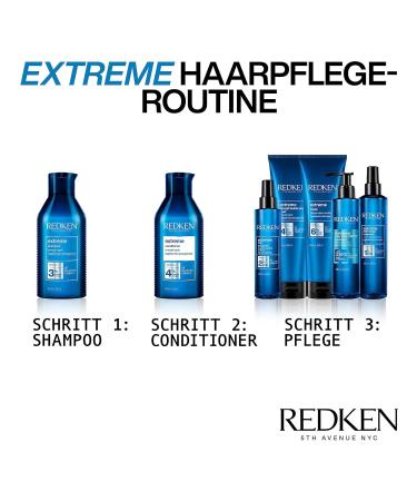 Redken Extreme Shampoo for Brittle & Damaged Hair - 500ml | Anti-Hair Fracture with Soy Proteins Ceramides & Arginine - International Shipping Available - Buy Online on GoSupps.com