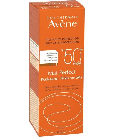  Avene Avene Sunscreen Color Unscented Sunscreen SPF 50+50ml - Buy Online on GoSupps.com