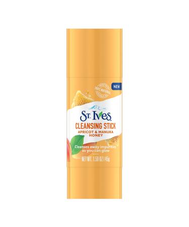 St. Ives Cleansing Stick Apricot & Manuka Honey 1.6 oz Apricot & Manuka Honey 1.6 Ounce (Pack of 1)
