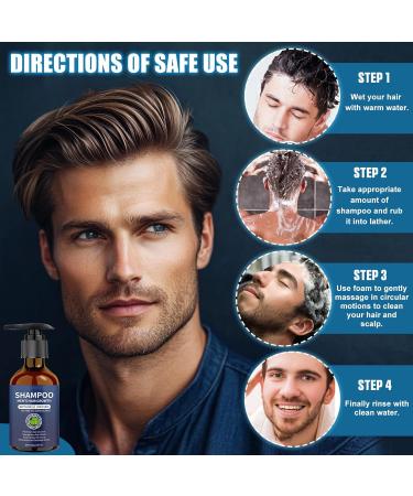 Xionghonglong Hair growth shampoo shampoo for men 100ml Shampoo against hair loss Promotes hair growth Strengthens the hair roots Cleans and cares for the scalp Reduces hair breakage and hair loss - Buy Online on GoSupps.com