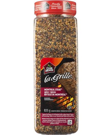 Club House La Grille Grilling Made Easy Montreal Steak Spice Seasoning 825g & La Grille Grilling Made Easy Montreal Chicken Seasoning 675g - Packaging May Vary - Buy Online on GoSupps.com