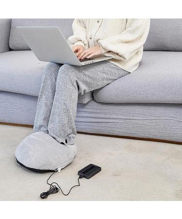 Buy Tita-Dong USB Foot Warmer - Plush Heating Cushion for Men & Women - Washable Electrical Ideal for Home & Office (Gray) - Buy Online on GoSupps.com