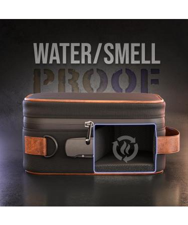 KIBAGA Discrete Smell Proof Odorless Bag With Easy Use Combination Lock - The Perfect Stash Container  Medicine Box And Storage Case For Your Accessories That Blocks Out Smells And Strong Odors - Buy Online on GoSupps.com