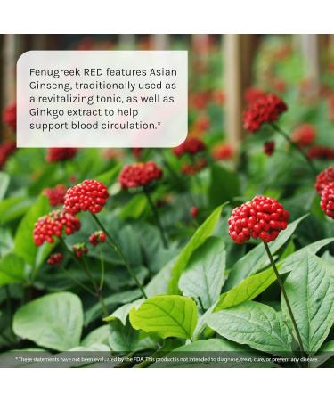 Buy Irwin Naturals Fenugreek RED - 60 Liquid Soft-Gels with Asian Ginseng & Ginkgo - Nitric Oxide Booster for Enhanced Wellness | Fast International Shipping - Buy Online on GoSupps.com