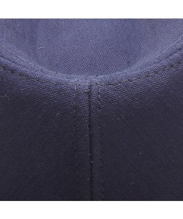 Classic 100% Cotton Twill Fedora Hat - Navy, Large-X-Large - Buy Online on GoSupps.com