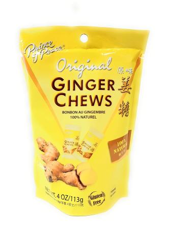 Ginger Chews (3packs) - Delicious Ginger Candies - Soft & Chewy