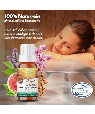 Nordholz Sauna Infusion - 48 Exclusive 15ml Varieties | #25 Luxury of the Alps - Premium Sauna Fragrance & Accessories for Relaxing Moments - Buy Online on GoSupps.com