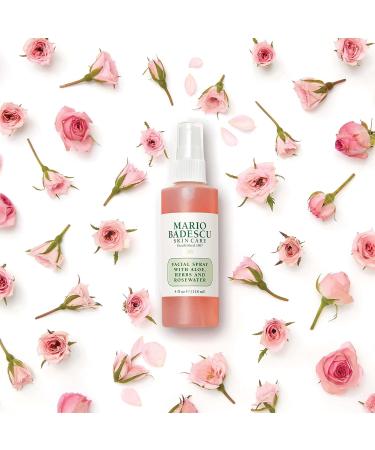 Mario Badescu Facial Spray With Aloe Herbs And Rosewater 8oz (236ml) Rose 236 ml (Pack of 1) - Buy Online on GoSupps.com