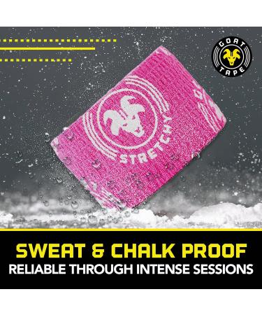 Super Stretchy Thumb Tape for Weightlifting & Cross Training - 15 Ft Black 2-Pack - Flexible Gym & Athletic Finger Wrap - Buy Online on GoSupps.com
