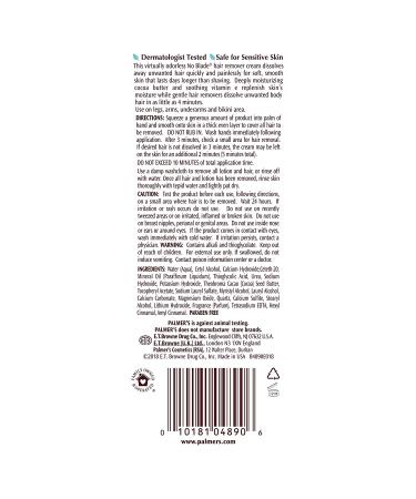 Palmer's Cocoa Butter Hair Remover for Body - 8 oz | Gentle, Effective & Soothing - Buy Online on GoSupps.com