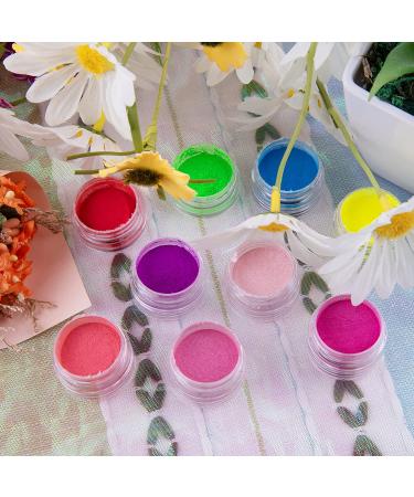 Duufin 54 Colors Nail Powder - Luminous Glitter Halo Pigment for Nail Art, Body & Craft - Buy Online on GoSupps.com