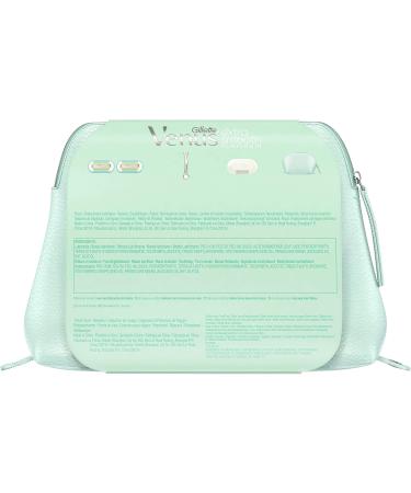 Gillette Extra Smooth Platinum Gift Set for Women - Razor Blades Case & Cosmetic Bag - Perfect Gift! - Buy Online on GoSupps.com