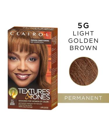Clairol Professional Texture and Tones 1 oz Light Golden Brown Hair Dye - Fade Resistant Permanent Hair Color - Buy Online on GoSupps.com