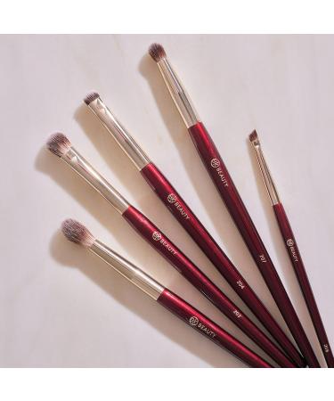BK BEAUTY 5PC Brush Set for Hooded & Smaller Eyes | Premium Eyeshadow Brushes for Blending Smudging & Defining | Perfect Eye Makeup Tools - Buy Online on GoSupps.com