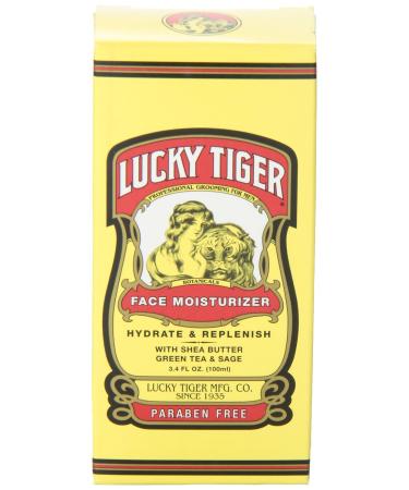 Buy Lucky Tiger Premium Facial Moisturizer 3.5 oz - Hydrating Skin Care for All Skin Types | International Shipping Available - Buy Online on GoSupps.com
