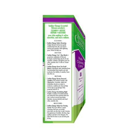 Sudden Change Hydra Cleansing Creme 3oz - Gentle Facial Cleanser for Hydrated Skin - Buy Online on GoSupps.com