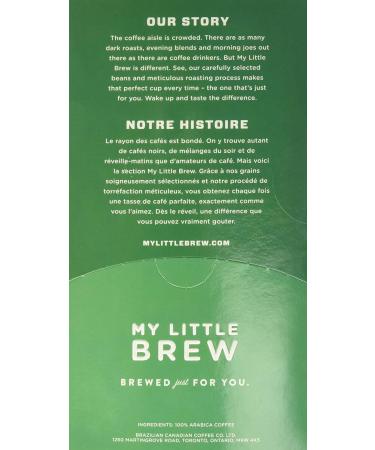 My Little Brew - West Coast Blend Single Serve K-cup Pod Compatible with Keurig K-Cup Brewers 24-Count - Buy Online on GoSupps.com