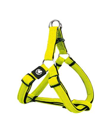 DDOXX Air Mesh Step-In Dog Harness - Adjustable Chest Puppy Harness for All Sizes - L (Yellow) Yellow L - 3.2 x 65-99 cm - Buy Online on GoSupps.com