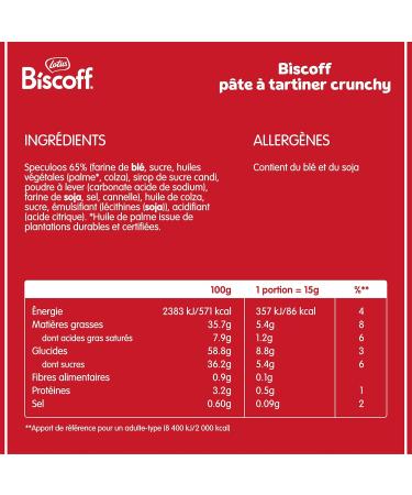 Lotus Biscoff | Biscoff Spread | Crunchy | Vegan | No Nuts | No Artificial Coloring or Flavorings | PET Jar | 700g - Buy Online on GoSupps.com