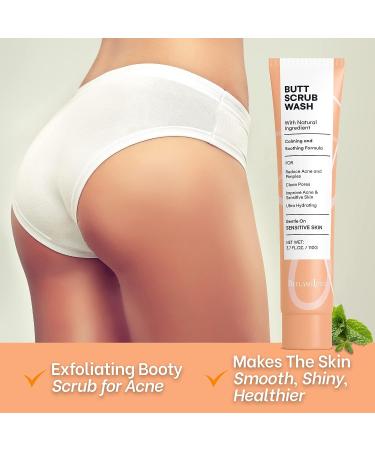 KP Bump Eraser Body Scrub for Butt Acne Treatment & Ingrown Hair Removal - Women's Exfoliating Body Scrub - Buy Online on GoSupps.com