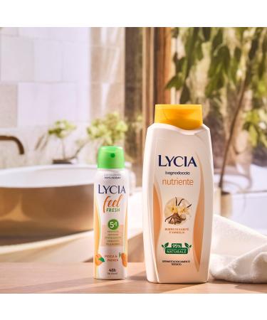  Lycia Lycia - Nourishing Foaming Bath with natural vanilla extract and shea butter vanilla fragrance 750 ml - Buy Online on GoSupps.com