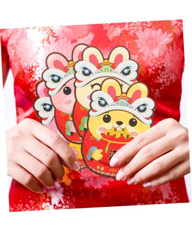 Lurrose 24pcs 2023 Red Envelope 2023 Red Packet Wedding Envelopes 2023 Money Bag Chinese Red Envelopes Wedding Favors Cartoon Red Envelope Chinese Style Year Red Envelope Child Paper Assorted Color 1 12.5X8.7cm - Buy Online on GoSupps.com